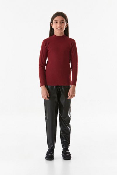 Fulla Moda Body de fetiță cu guler vertical de bază