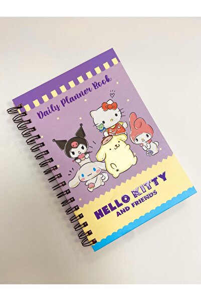 VENUSWEAR HELLO KITTY DAILY PLANNER BOOK AJANDA