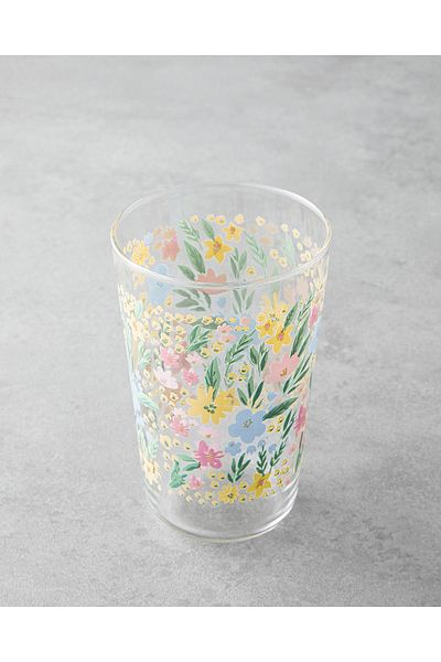 English Home Colorful Cozy Glass Set of 3 400 ml Glasses