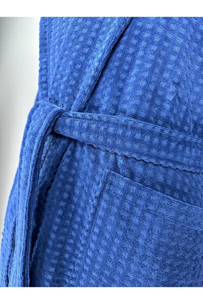 Ellaline Premium Bathrobe Set of 2 100% Cotton Certified Shawl Collar Velvet and Zerotwist Ultra Soft Fabric