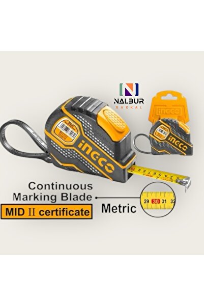 Ingco Şerit Metre 5mx25mm ING-HSMT08051E