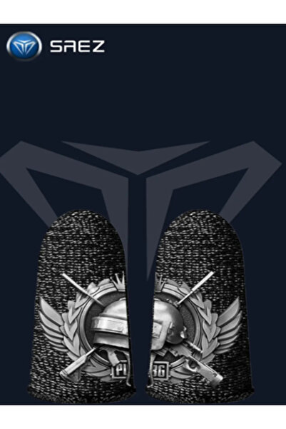 Saez E-spor Parmak Eldivenleri Pubg Oyun Eldiveni Özel Baskı 1 Çift 2 Parmakl...