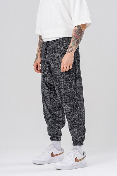 go gang own Μποέμικο Shalwar με ελαστική μέση και πόδι