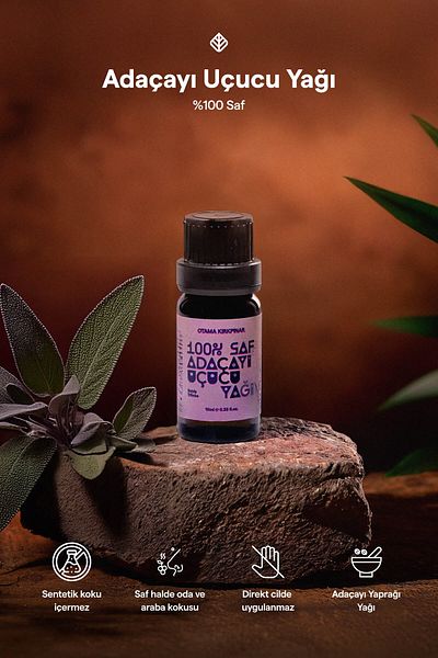 Otama Kırkpınar 100% Pure Sage Essential Oil - 10 ml