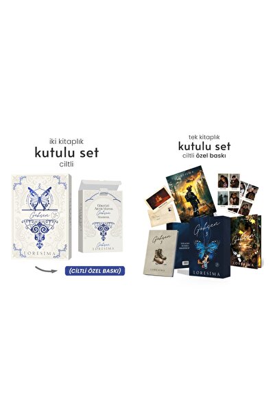 Ephesus Yayınları GÖKÇEN 3 KİTAPLIK SET YAN BOYAMALI 1.2 KİTAP KUTULU 3. KİTA...