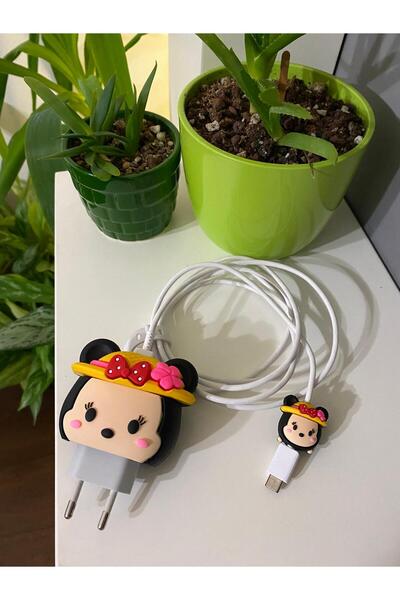 Tasarım Iphone 18w/20w Uyumlu Şarj Kablosu Ucu Ve Şarj Başlığı Kılıfı