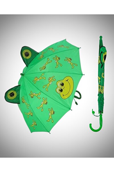 Rainwalker Kulaklı Ve Düdüklü Eğlenceli Karikatür Çoçuk Şemsiyesi