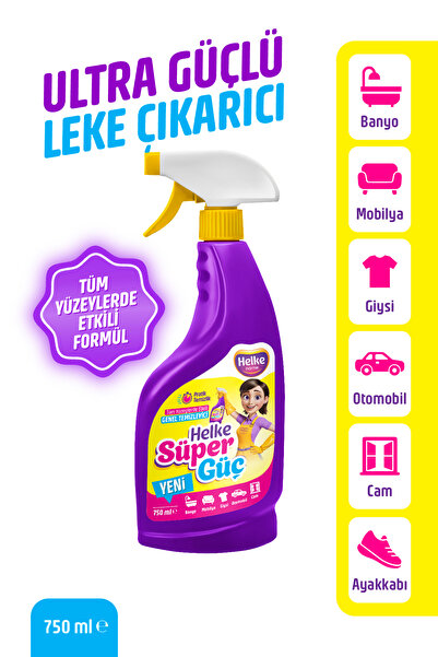 Helke Home 2'li Helke Süper Güç Etkili Leke Çıkarıcı Sprey 750ml