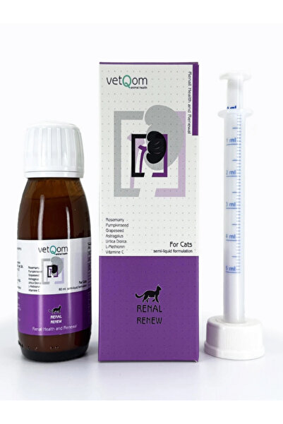 Vetqom Kedi Renal Renew 60 ml.