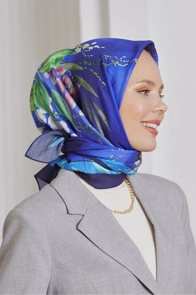 Loryan Saks Loryan Scarf Diamond Flor Κασκόλ