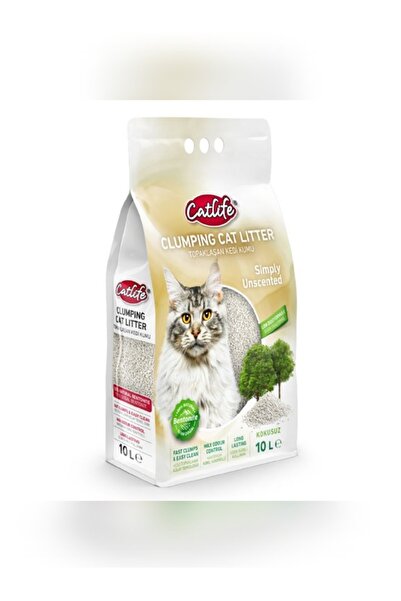 Catlife CATLİFE NATUREL BENTONİT KEDİ KUMU 10LT