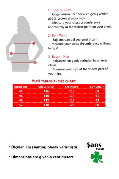 Şans Women's Large Size Gray Hooded Sweatshirt with 3 Thread Embroidery Detail and Raised Inside 65N37126