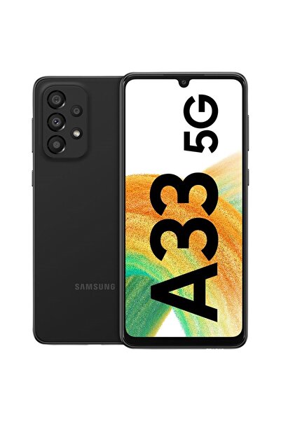 Samsung Yenilenmiş Galaxy A33 5G Black 128 GB 8 GB Ram Cep Telefonu (12 Ay Garantili) - B Kalite