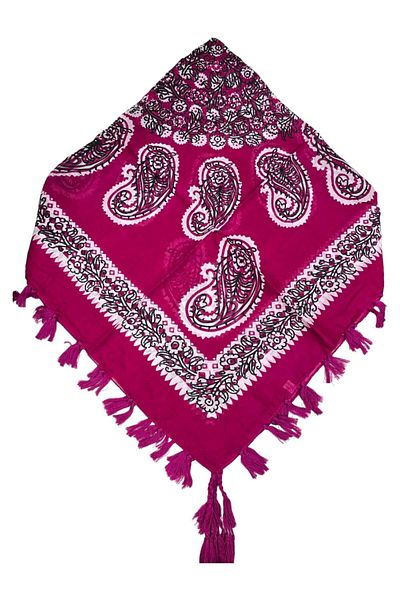 Safir Tuhafiye Βαμβακερό Ινδικό Φουλάρι 110 cm x 110 cm |   Ινδική γραφή