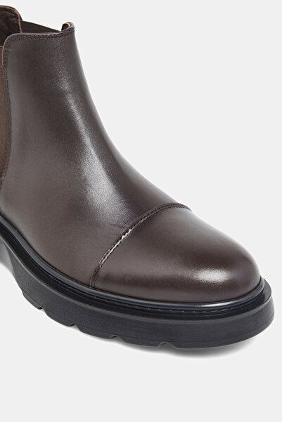 W Collection KOYU KAHVE DERİ BOT