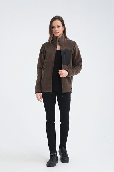 Store Women's Fleece Jacket with 5 Pockets