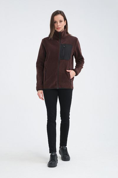 Store Women's Fleece Jacket with 5 Pockets