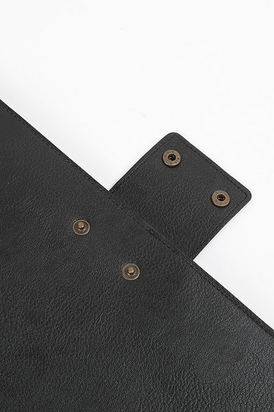 deridense M2 Vegan Leather Organizer για Macbook Pro-air 13-14 ιντσών - Χαρτοφύλακας, Θήκη Tablet, Costa Black