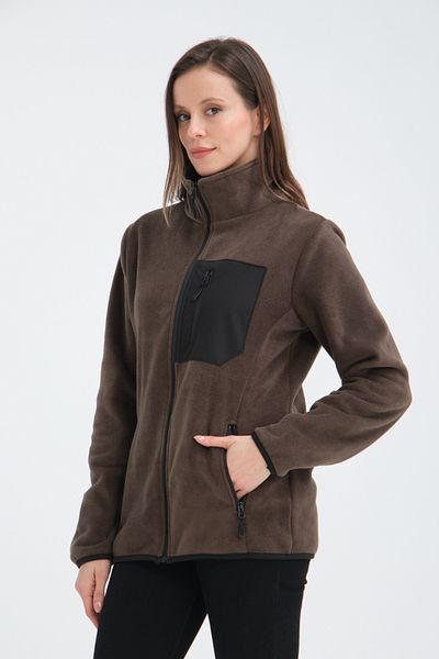 Store Women's Fleece Jacket with 5 Pockets