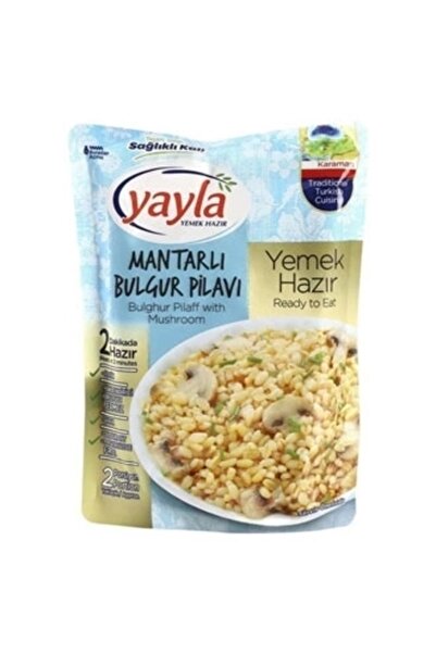 Yayla Hazır Yemek Mantarlı Bulgur Pilavı 250gr