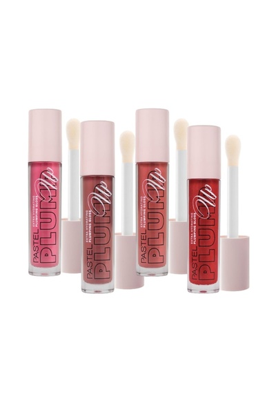 Pastel Plump Up Plumping Gloss - Dolgunlaştıran Dudak Parlatıcısı 209-210-211-212 4lü Set YENİ