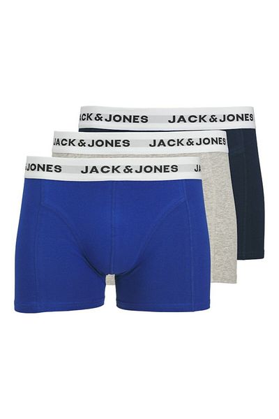 Jack & Jones Ανδρικά μπόξερ Jacjoe - Navy, 3 Pack, Navyblaze 12271554