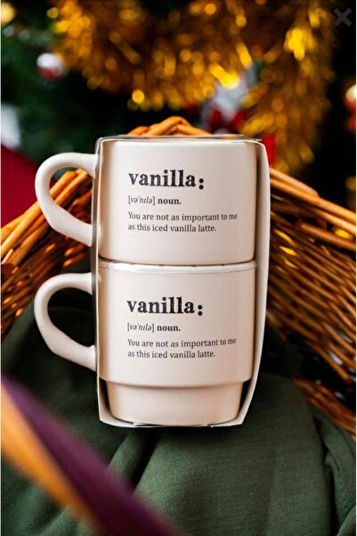 Onedekor 2'li Kupa Seti Blush Vanilla