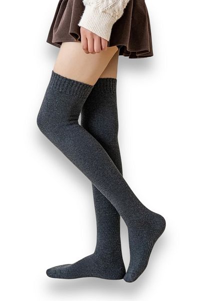 Nitesheys Winter Natural Wool Women's Ultra Long over the Knee Socks Leggings Boot Stocking