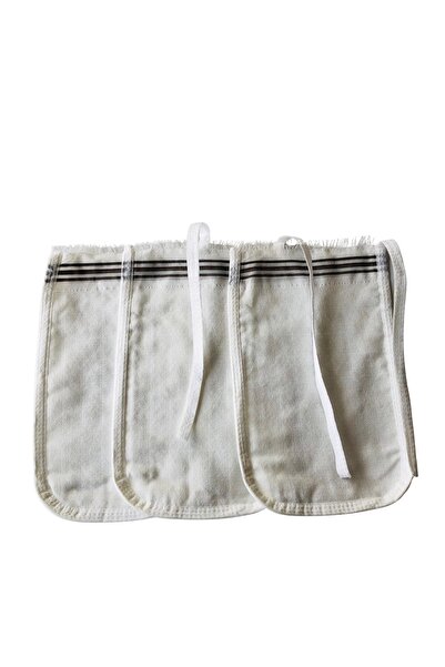 honey baby 3 قطع من قفازات التقشير للاستحمام والحمام