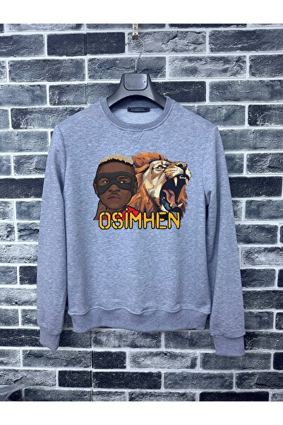 Efendioğlu Design Lion OSMHN pamučna majica bez kapuljače