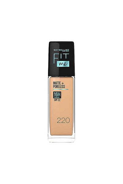 Maybelline New York Fit Me Matte & Poreless Foundation 16H Oil Control with SPF 22 - 220