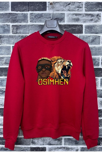 Efendioğlu Design Lion OSMHN pamučna majica bez kapuljače
