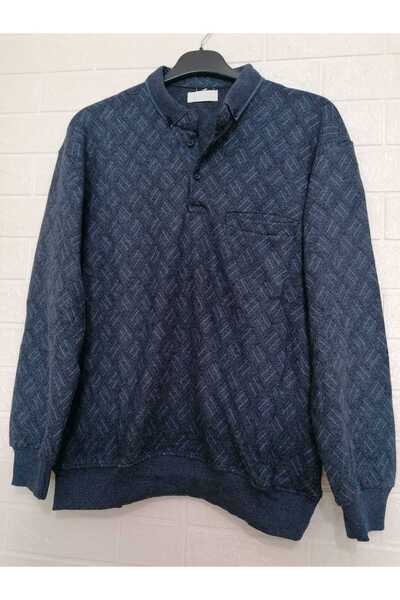 anne moda ankara Широкий, зимовий, товстий, з візерунком, трикотажний кофта для тата