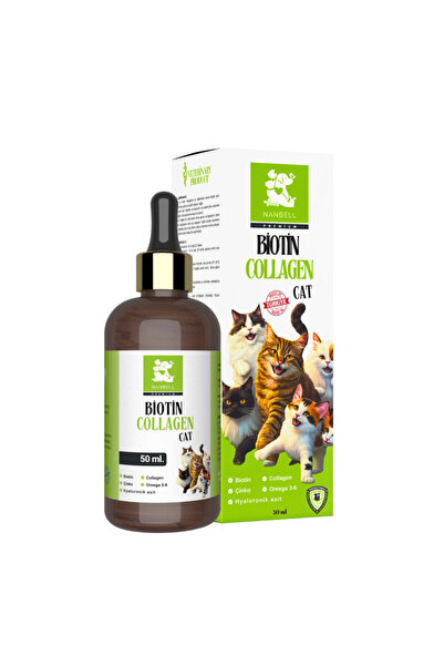 Nanbell Biyotin Collagen for Cat Nanbell - Kediler İçin Biyotin ve Kolajen De...