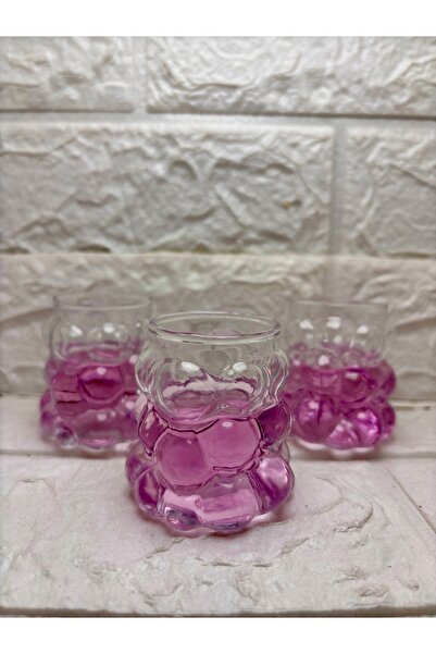 ORTAKÖY CENNETİ Coffee Side Grape 6-Piece Glass Grape Glass 75ml