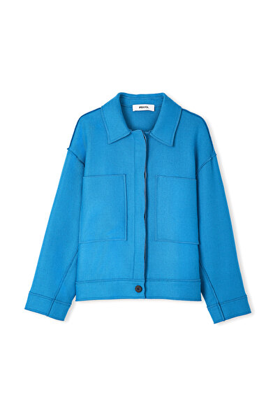 İpekyol Geniş cepli gömlek ceket