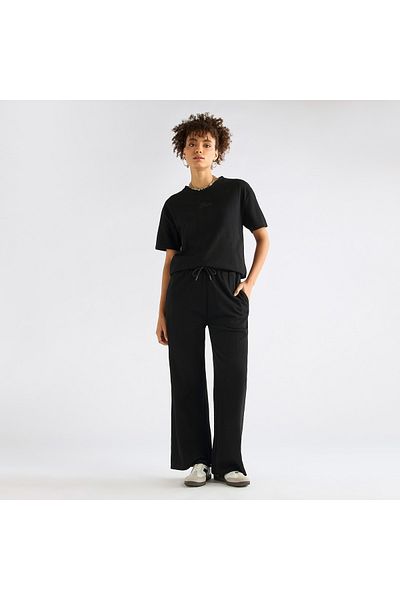 FAV Embroidered Crew Neck T-shirt and Pants Set