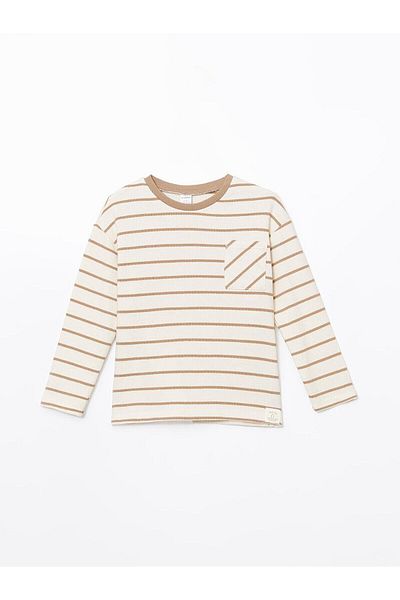 LC Waikiki Lcw Baby Crew Neck Stripe Boys T-Shirt