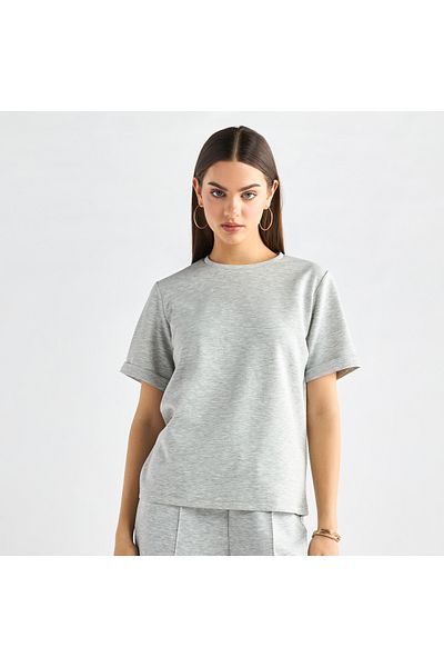 FAV Crew Neck T-shirt and Pants Set