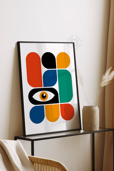 Basquiart Seria Bauhaus Nr.: 3 - Negru