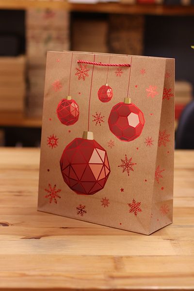 demontecraft 1 брой Коледен подаръчен пакет за Нова година и Коледа