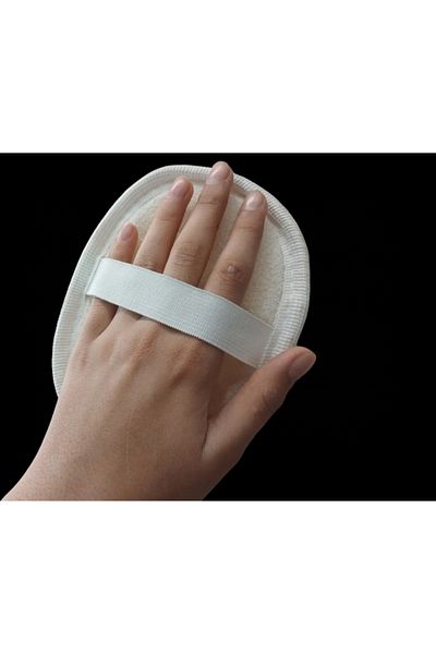 berah Organic Facial Pad Natural Exfoliating Gourd Fiber Facial Cleansing Pad Bath Bath Bladder Sisal Pad