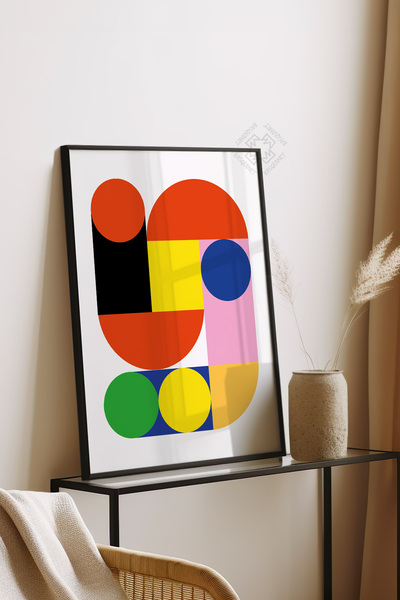 Basquiart Seria Bauhaus Nr.:15 - Negru