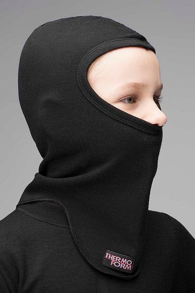 THERMOFORM Children's Snow Mask - Thermoform - Heavy - Black