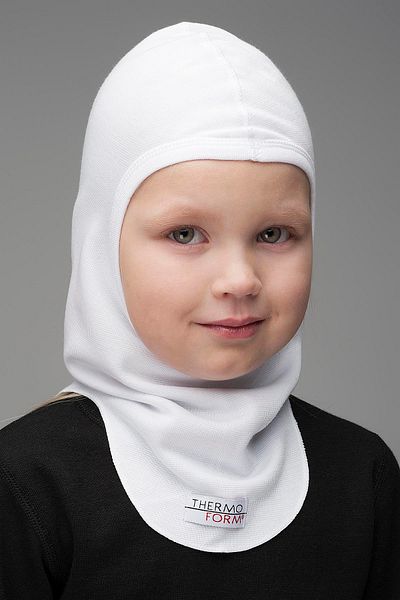 THERMOFORM Children's Snow Mask - Thermoform - Heavy - White