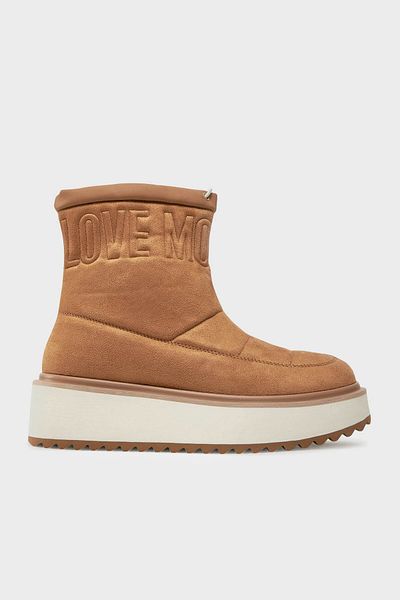 Love Moschino Thick Sole Logo Boots - Bot Ja24266I0Ljaw208