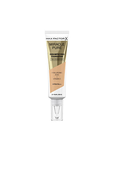 Max Factor Miracle Pure Fondöten Spf30 #35-inci Bej 30 ml