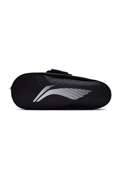 Li-Ning Hot Shot Badminton Kit Bag | Double Zipper | Black/gold | Spacious | Unisex
