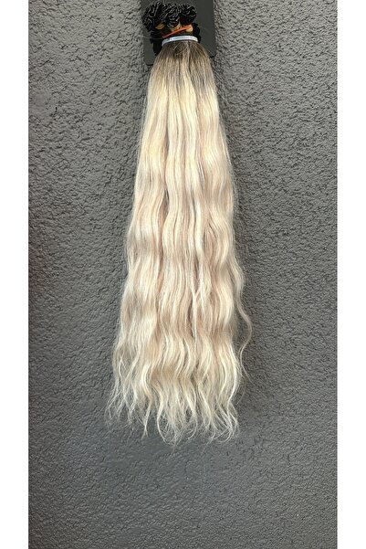 Touch Πλατινένια Ομπρέ Μαλλιά - 60 εκ. 100 Τεμάχια, Ανθρώπινα Μαλλιά Μικροενώ...