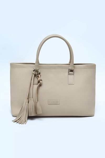 Perspective Beige Bag